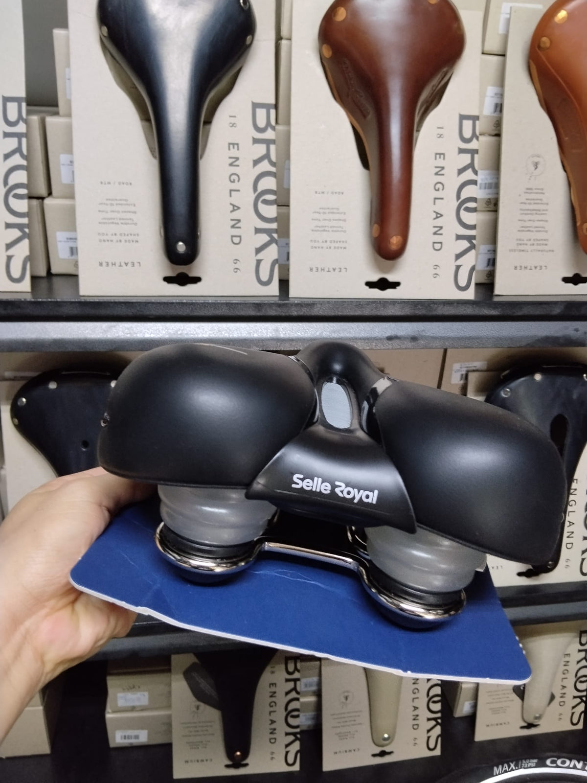 Selle Royal Respiro Moderate Stracciatella Saddle