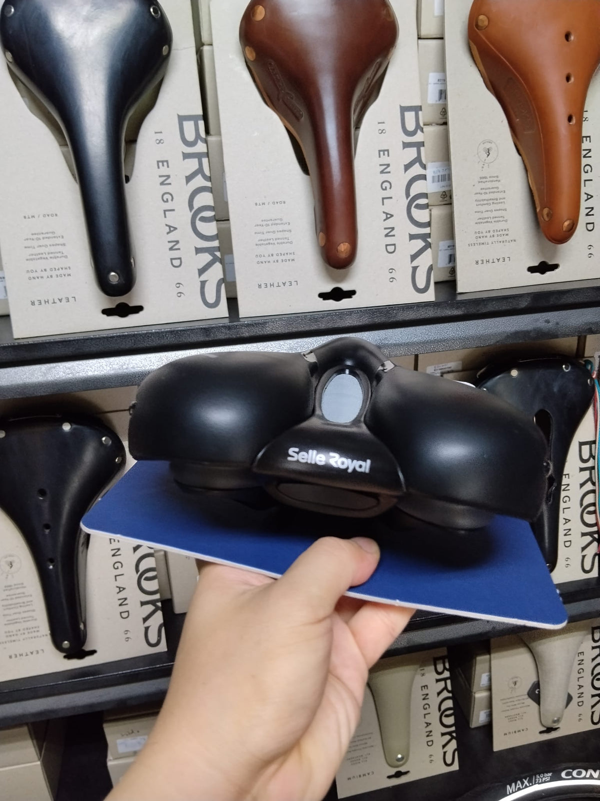Selle Royal Respiro Moderate Stracciatella Saddle
