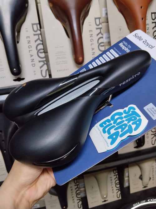 Selle Royal Respiro Moderate Stracciatella Saddle